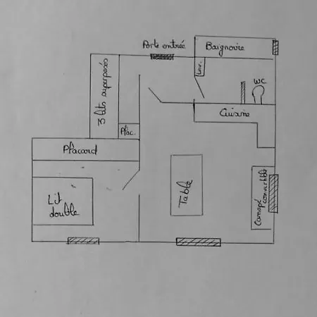 公寓 Plein Centre - Ideal Familles 3 Enfants 科特雷